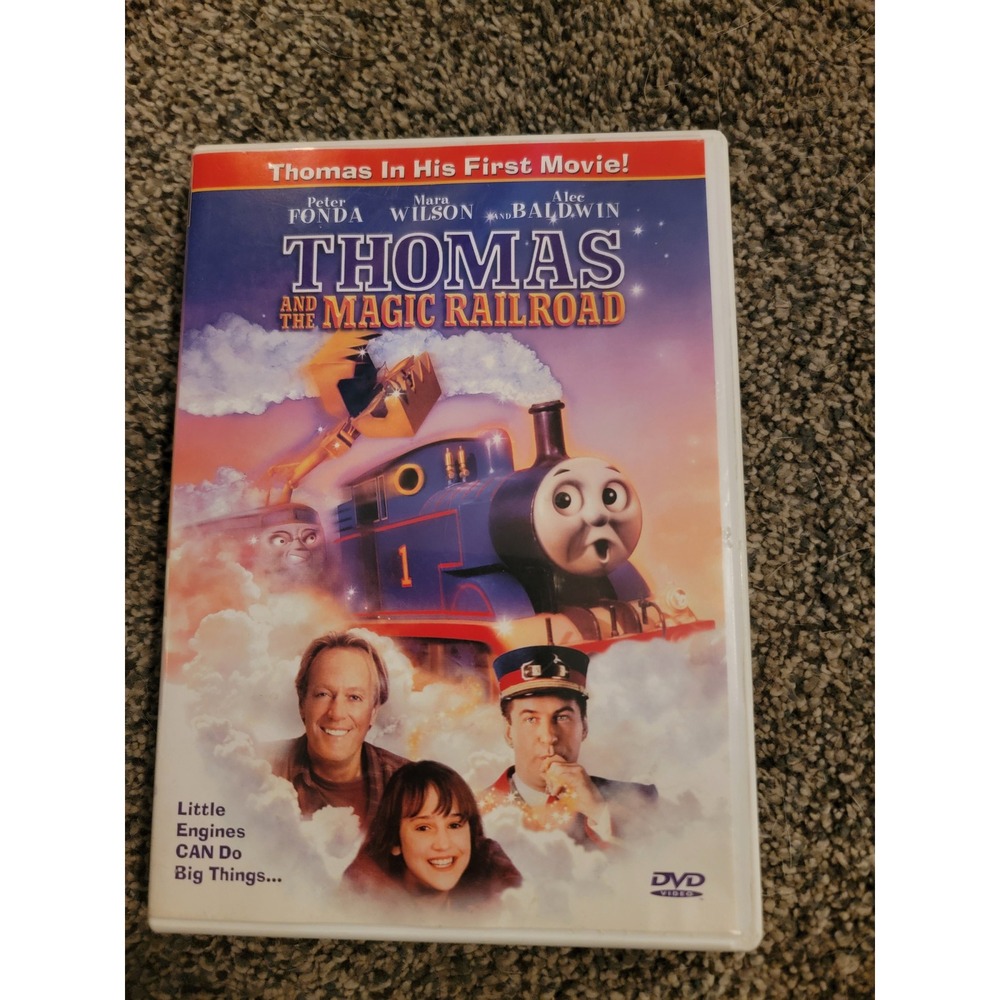 Thomas and‎ the Magic Railroad DVD Movie Peter Fonda Mara Wilson Alec Baldwin